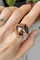 Collier 53 Bague HERMÈS "Collier de chien rock" en or rose 18k 58 Facettes