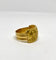 Bague 58 Lalaounis bague en or jaune 18k vintage 58 Facettes