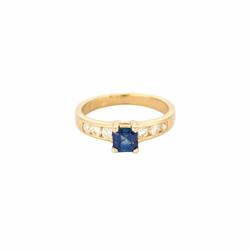 Bague 48 Bague Saphir et Diamants 58 Facettes