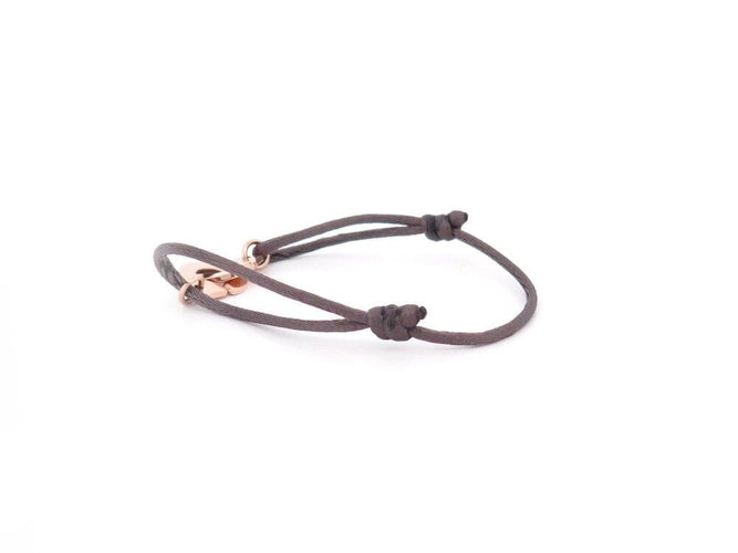 Bracelet bracelet DINH VAN cordon menottes r12 14-26 or rose 18k 58 Facettes 266272