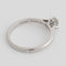 Bague 50 Bague Cartier Solitaire 1895, diamant rond de 0,35 carat, certifié GIA, couleur E/VVS2 58 Facettes