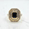 Bague 54 Bague Saphir et Diamants 58 Facettes 394