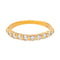49 Bague Demi-alliance Or jaune Diamant 58 Facettes 4309978CN