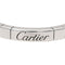 Bague 62 Cartier Bague Alliance Lanières Or blanc 58 Facettes 4061190CN