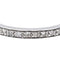 Bague 54 Bague Alliance américaine   Or blanc Diamant 58 Facettes 4152531RV