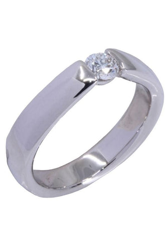 Bague 50 Solitaire diamant 58 Facettes 084781