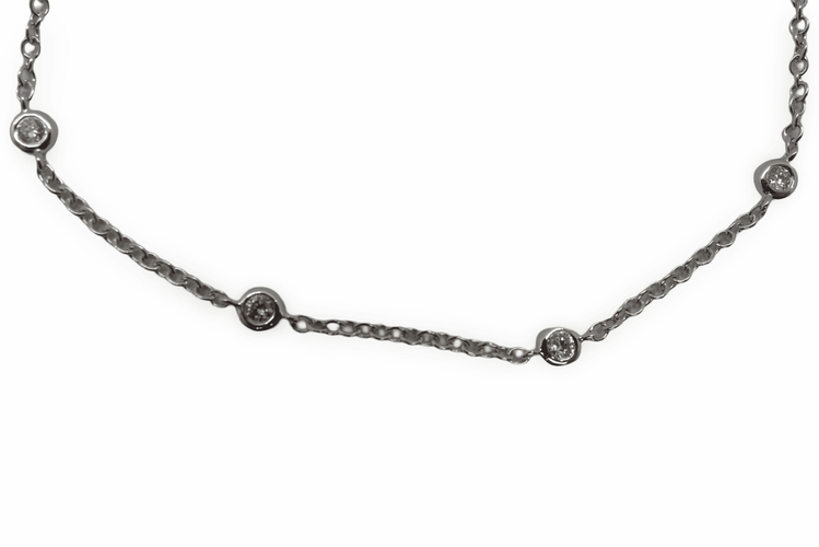 Bracelet Bracelet or et diamants 58 Facettes 00018801