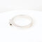 Bague 52 Bague solitaire en or blanc 18 carats et diamant de 0,16 carat. 58 Facettes 129605G