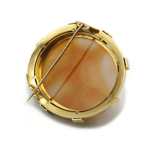 Broche Broche - or, camée sardonyx et perles 58 Facettes 240021SP