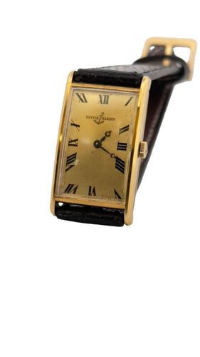 Montre Ulysse Nardin  - Montre vintage en or jaune 58 Facettes