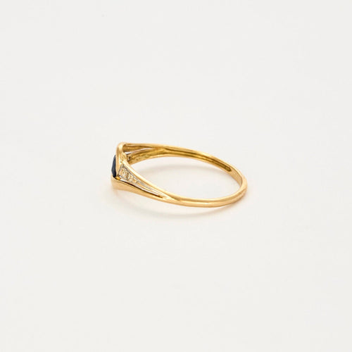 Bague 54.5 Bague or jaune Union 58 Facettes LP890/15