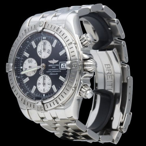 Montre Breitling Montre Chronomat Evolution Chronographe 58 Facettes MT42032