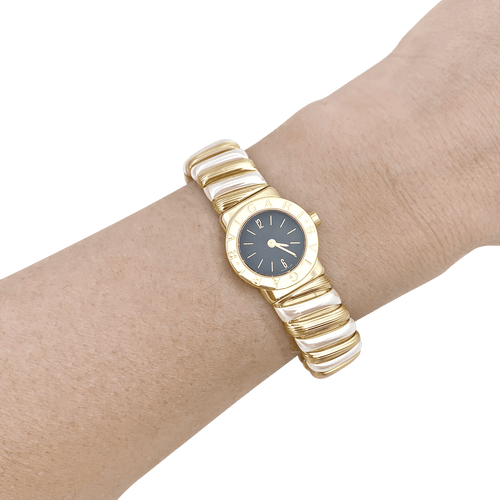Montre Montre Bulgari, "BB 19 2T", deux ors. 58 Facettes 34369