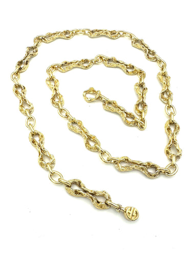 Collier GILBERT ALBERT. Sautoir en vermeil 58 Facettes