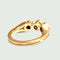 Bague 49 Bague moderne en or jaune avec diamants et rubis 58 Facettes Q914A(887)