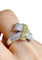 Bague 51 Bague nœud, en or 18k et diamants 58 Facettes