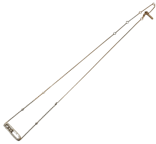 Collier MESSIKA - Collier Move or rose diamants 58 Facettes
