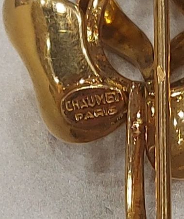 Broche CHAUMET - Broche Or jaune 58 Facettes