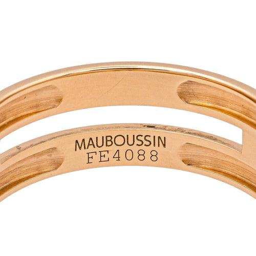 Bague 55.5 Mauboussin Bague Etoilement Divine Or rose Diamant 58 Facettes 4098663RV
