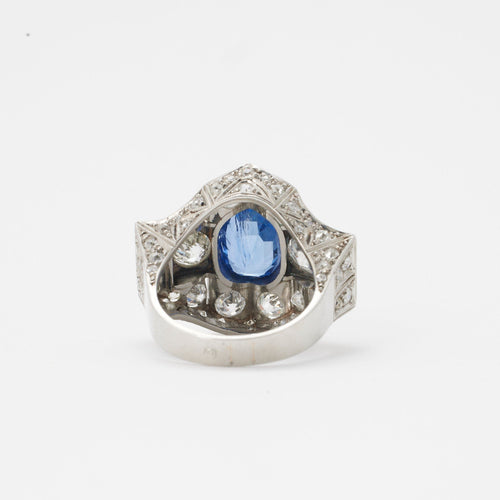 Bague 53 Bague Art Déco 58 Facettes