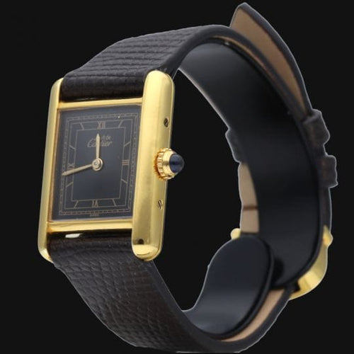 Montre Cartier Montre Tank Vermeil 58 Facettes MT42214