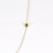 Collier Sautoir en or jaune, tourmalines vertes et roses 58 Facettes NAR0852