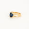 Bague Bague Prestige or jaune, saphir et diamant 58 Facettes LP469