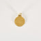 Pendentif Augis - Médaille sentimentale en or jaune 58 Facettes CRE0474