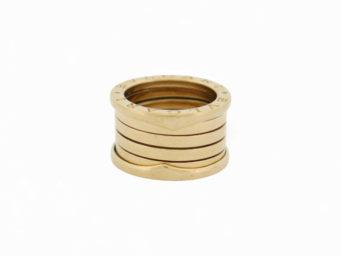 Bague 50 bague BULGARI b.zero1 4 rangs 323541 t50 en or jaune 18k 11gr 58 Facettes 271101