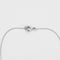 Collier Collier Solitaire Or Blanc et Diamant Poire 58 Facettes 240 748