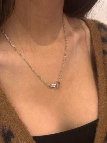 Collier Cartier - Collier Love en or gris 58 Facettes