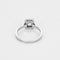Bague 58,5 Solitaire en Platine et Diamant 58 Facettes QUI0760