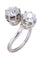 Bague 55 BAGUE TOI ET MOI ANCIEN DIAMANTS 58 Facettes 088321