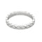 Bague 56 CHANEL - Bague Coco Crush mini modèle en or gris 58 Facettes 58FC17-2