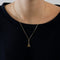 Pendentif Pendentif Tour Eiffel or jaune 58 Facettes