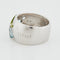Bague 51 Bague or blanc Maison Feraud - aigue-marine et diamants 58 Facettes RÉF 6198/10