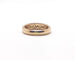 Bague 54 Bague en or jaune avec saphirs 58 Facettes 5543