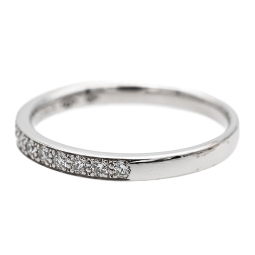 Bague 50 Mauboussin Bague Demi alliance Lovissime aussi Or blanc Diamant 58 Facettes 1155593CN