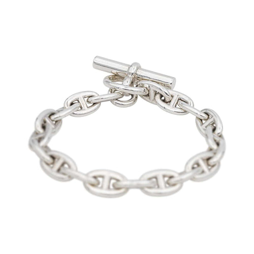Bracelet Hermès Bracelet  Chaîne d'ancre Argent 58 Facettes 4926089RV