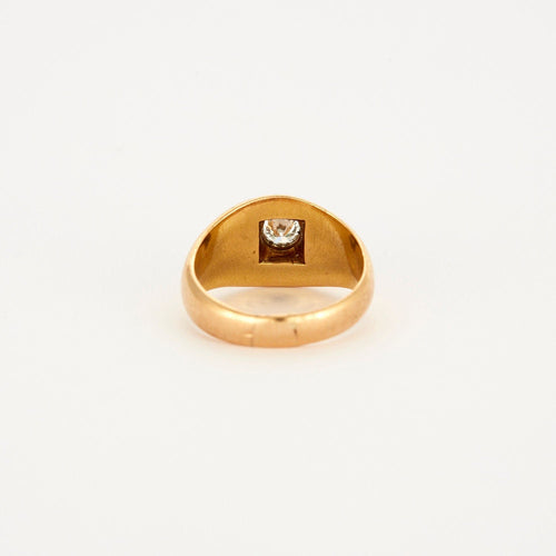 Bague 53.5 Bague or jaune diamant 58 Facettes LP620/12