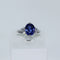 Bague 56 Bague fine tanzanite et diamants 58 Facettes