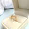 Bague 51 Bague ancienne or jaune et opale en cabochon 58 Facettes 1454