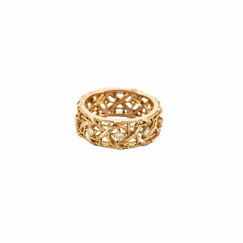 Bague 50 DIOR - Bague My Dior en or jaune et diamants 58 Facettes