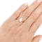 Bague 52 Bague solitaire or jaune, diamant ovale. 58 Facettes 34668