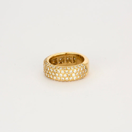 Bague 55 Demie alliance diamants 58 Facettes
