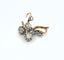 Boucles d'oreilles Boucles d’oreilles dormeuses 3 diamants or 18 carats 58 Facettes
