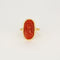 Bague 54 Bague Camée Corail 58 Facettes