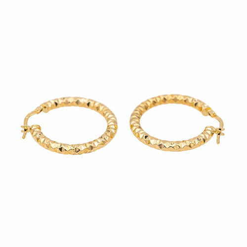Boucles d'oreilles Boucles d'oreilles Créoles Or jaune 58 Facettes 3824439CN