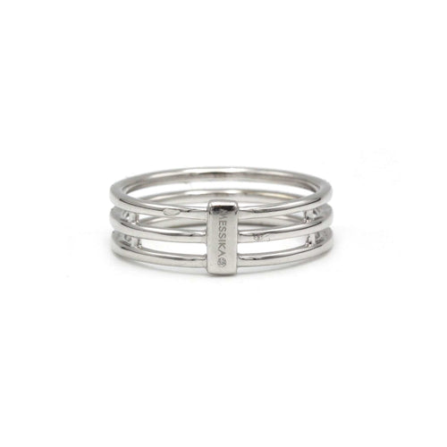 Bague Gastby 3 rangs - MESSIKA
