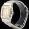 Montre Cartier Montre Santos De Cartier Galbee Pm 58 Facettes MT42136
